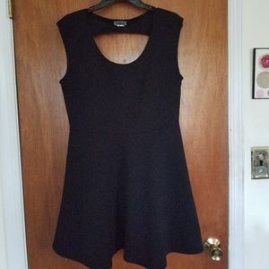 Breezy XL Casual Little Black Dress NWOT
